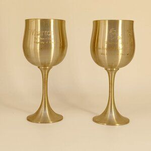 Wharton Commemorative Alumni Meeting, 1996 Hong Kong, Pewter Goblets